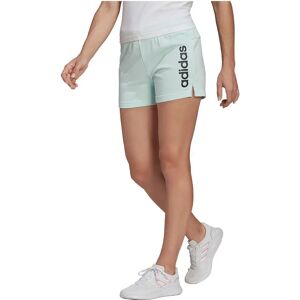 adidas Linear Ft Shorts Ice Mint / White L Women adidas Linear Ft Shorts Ice Mint / White L Women