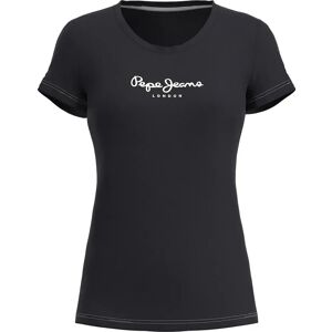Pepe Jeans New Virginia Short Sleeve T-shirt Black L Women Pepe Jeans New Virginia Short Sleeve T-shirt Black L Women