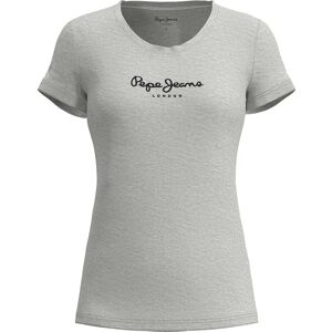 Pepe Jeans New Virginia Short Sleeve T-shirt Grey Marl S Women Pepe Jeans New Virginia Short Sleeve T-shirt Grey Marl S Women