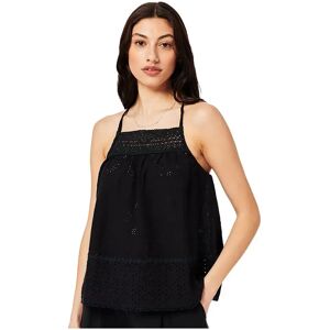 Superdry Vintage Woven Lace Sleeveless T-shirt Black XS Women Superdry Vintage Woven Lace Sleeveless T-shirt Black XS Women