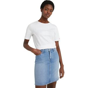 Tommy Hilfiger Regular Metallic Short Sleeve T-shirt Th Optic White L Women Tommy Hilfiger Regular Metallic Short Sleeve T-shirt Th Optic White L Women