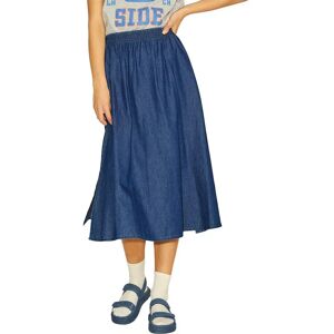 Jack & Jones Sasha Chambray Jjxx Midi Skirt Medium Blue Denim XL Women Jack & Jones Sasha Chambray Jjxx Midi Skirt Medium Blue Denim XL Women