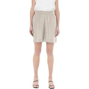 Only Tokyo Linen Blend High Waist Shorts Moonbeam L Women Only Tokyo Linen Blend High Waist Shorts Moonbeam L Women