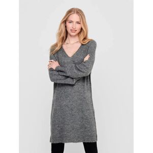 Jdy Elanora Long Sleeve Dress Dark Grey Melange M Women Jdy Elanora Long Sleeve Dress Dark Grey Melange M Women