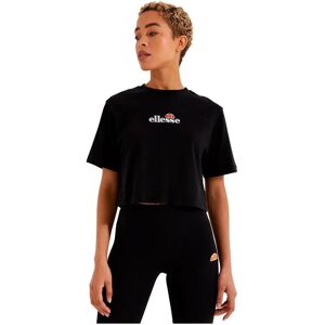 Ellesse Fireball Crop Short Sleeve High Neck T-shirt Black XS Women Ellesse Fireball Crop Short Sleeve High Neck T-shirt Black XS Women