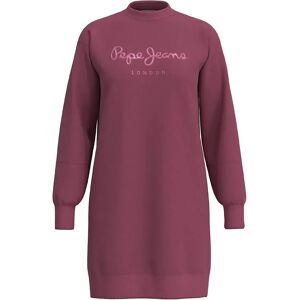 Pepe Jeans Lexie Long Sleeve Dress Dark Blush XL Women Pepe Jeans Lexie Long Sleeve Dress Dark Blush XL Women