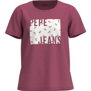 Pepe Jeans Lucie Short Sleeve T-shirt DARK BLUSH L Women Pepe Jeans Lucie Short Sleeve T-shirt DARK BLUSH L Women