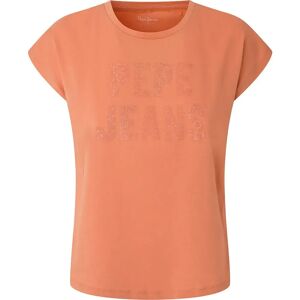 Pepe Jeans Ola Short Sleeve T-shirt Peach S Women Pepe Jeans Ola Short Sleeve T-shirt Peach S Women