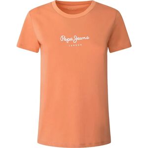 Pepe Jeans Wendy Short Sleeve T-shirt Peach S Women Pepe Jeans Wendy Short Sleeve T-shirt Peach S Women