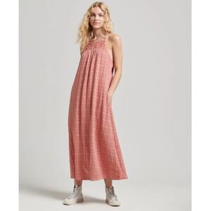 Superdry Vintage Long Halter Cami Dress Desert Sand Pink XS Women Superdry Vintage Long Halter Cami Dress Desert Sand Pink XS Women
