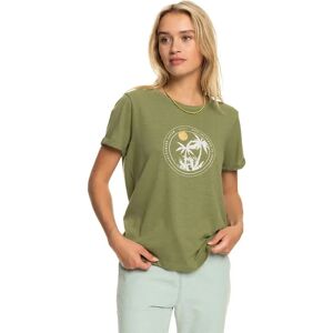 Roxy Ocean After Short Sleeve T-shirt Loden Green S Women Roxy Ocean After Short Sleeve T-shirt Loden Green S Women