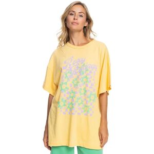 Roxy Sweet Flowers Short Sleeve T-shirt Flax M Women Roxy Sweet Flowers Short Sleeve T-shirt Flax M Women