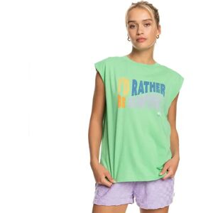 Roxy The Smell Of The Sea Sleeveless T-shirt Absinthe Green XS Women Roxy The Smell Of The Sea Sleeveless T-shirt Absinthe Green XS Women