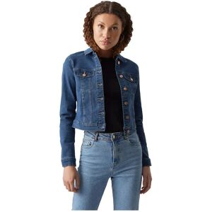 Vero Moda Luna Denim Jacket Medium Blue Denim XS Women Vero Moda Luna Denim Jacket Medium Blue Denim XS Women