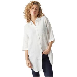 Vero Moda Natali Long 3/4 Sleeve Dress Snow White XL Women Vero Moda Natali Long 3/4 Sleeve Dress Snow White XL Women