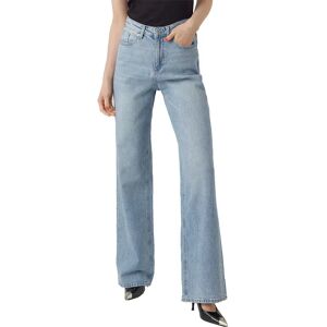 Vero Moda Tessa Straight Fit Ra339 High Waist Jeans Light Blue Denim 27 Women Vero Moda Tessa Straight Fit Ra339 High Waist Jeans Light Blue Denim 27 Women