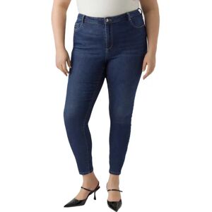 Vero Moda Curve Phia Skinny Fit Gu3113 High Waist Jeans Dark Blue Denim 44 Women Vero Moda Curve Phia Skinny Fit Gu3113 High Waist Jeans Dark Blue Denim 44 Women