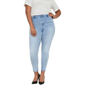 Vero Moda Curve Phia Skinny Fit Gu3162 High Waist Jeans Light Blue Denim 54 Women Vero Moda Curve Phia Skinny Fit Gu3162 High Waist Jeans Light Blue Denim 54 Women