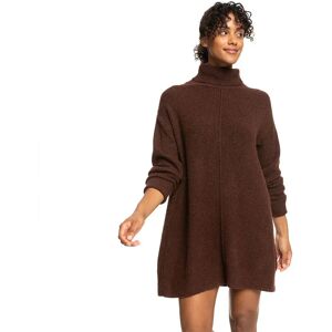 Roxy Hawaiian Summer Long Sleeve Midi Dress Bitter Chocolate M-L Women Roxy Hawaiian Summer Long Sleeve Midi Dress Bitter Chocolate M-L Women