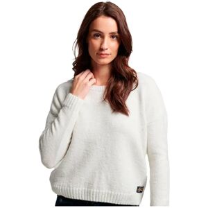 Superdry Essential Sweater ECRU M Women Superdry Essential Sweater ECRU M Women