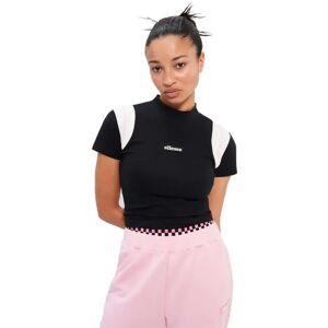 Ellesse Mart Crop Short Sleeve High Neck T-shirt Black XS Women Ellesse Mart Crop Short Sleeve High Neck T-shirt Black XS Women