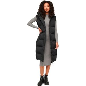 Superdry Longline Puffer Jacket Black L Women Superdry Longline Puffer Jacket Black L Women