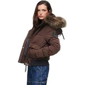Superdry Everest Bomber Puffer Jacket Java Brown M Women Superdry Everest Bomber Puffer Jacket Java Brown M Women