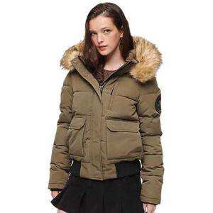 Superdry Everest Bomber Puffer Jacket Military Olive XS Women Superdry Everest Bomber Puffer Jacket Military Olive XS Women