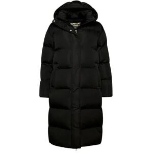 Superdry Longline Puffer Jacket Black L Women Superdry Longline Puffer Jacket Black L Women