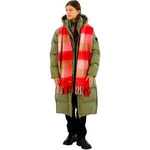 Superdry Longline Puffer Jacket Wild Khaki L Women Superdry Longline Puffer Jacket Wild Khaki L Women