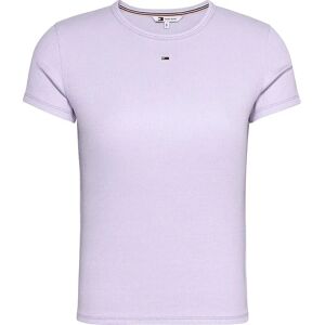 Tommy Jeans Slim Essential Ext Short Sleeve T-shirt Lavender Flower L Women Tommy Jeans Slim Essential Ext Short Sleeve T-shirt Lavender Flower L Women