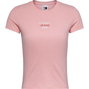 Tommy Jeans Essential Logo 1 Short Sleeve T-shirt Ballet Pink XS Women Tommy Jeans Essential Logo 1 Short Sleeve T-shirt Ballet Pink XS Women