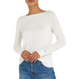 Tommy Hilfiger Stitch Boa Sweater Ecru 2XL Women Tommy Hilfiger Stitch Boa Sweater Ecru 2XL Women