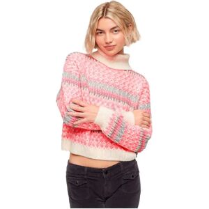 Superdry Roll Crop High Neck Sweater Ecru M Women Superdry Roll Crop High Neck Sweater Ecru M Women