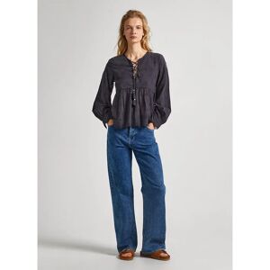 Pepe Jeans Danae Long Sleeve Blouse Infinity Grey XS Women Pepe Jeans Danae Long Sleeve Blouse Infinity Grey XS Women
