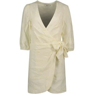 Pepe Jeans Dasha Short Sleeve Short Dress Mousse White XS Women Pepe Jeans Dasha Short Sleeve Short Dress Mousse White XS Women