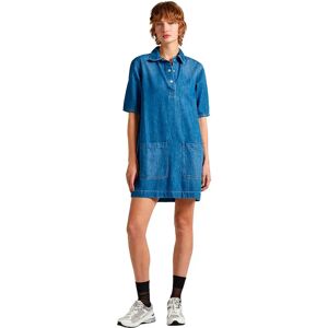 Pepe Jeans Davina Short Sleeve Short Dress Denim S Women Pepe Jeans Davina Short Sleeve Short Dress Denim S Women