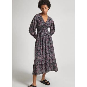 Pepe Jeans Divinia Long Sleeve Dress Infinity Grey L Women Pepe Jeans Divinia Long Sleeve Dress Infinity Grey L Women