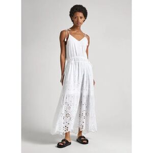 Pepe Jeans Dusana Sleeveless Long Dress White M Women Pepe Jeans Dusana Sleeveless Long Dress White M Women