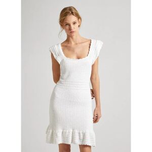 Pepe Jeans Gesa Sleeveless Short Dress White S Women Pepe Jeans Gesa Sleeveless Short Dress White S Women