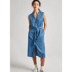 Pepe Jeans Maggie Sleeveless Dress Denim L Women Pepe Jeans Maggie Sleeveless Dress Denim L Women