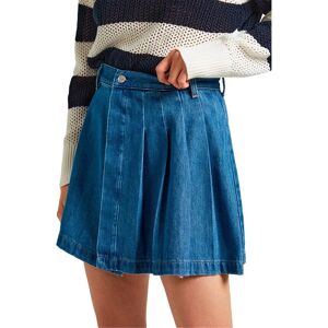 Pepe Jeans Mini Pleat Denim Skirt Denim M Women Pepe Jeans Mini Pleat Denim Skirt Denim M Women