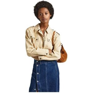 Pepe Jeans Samantha Jacket Malt Beige XS Women Pepe Jeans Samantha Jacket Malt Beige XS Women
