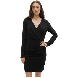 Vero Moda Dinna Long Sleeve Short Dress Black L Women Vero Moda Dinna Long Sleeve Short Dress Black L Women