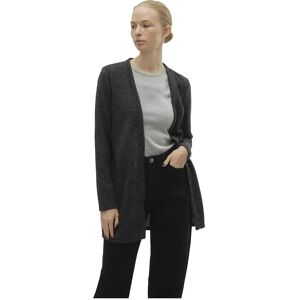 Vero Moda Vmblis Ls Long Cardigan Jrs Boo Cardigan Black / Detail Melange M Women Vero Moda Vmblis Ls Long Cardigan Jrs Boo Cardigan Black / Detail Melange M Women