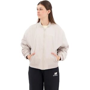 New Balance Linear Heritage Bomber Jacket Moonrock L Women New Balance Linear Heritage Bomber Jacket Moonrock L Women