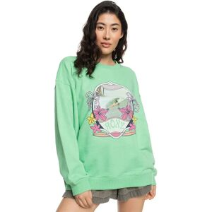 Roxy Take Yourplacea Sweatshirt Zephyr Green XS Women Roxy Take Yourplacea Sweatshirt Zephyr Green XS Women