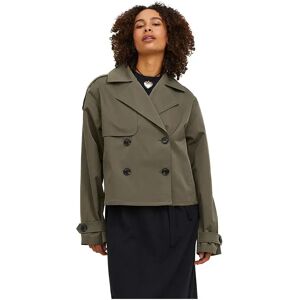 Jack & Jones Carlie Short Jjxx Trench Coat Dusty Olive XL Women Jack & Jones Carlie Short Jjxx Trench Coat Dusty Olive XL Women