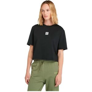 Timberland Stack Logo Short Sleeve T-shirt Black XS Women Timberland Stack Logo Short Sleeve T-shirt Black XS Women