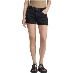 G-star True Edge Denim Shorts Jet Black 27 Women G-star True Edge Denim Shorts Jet Black 27 Women
